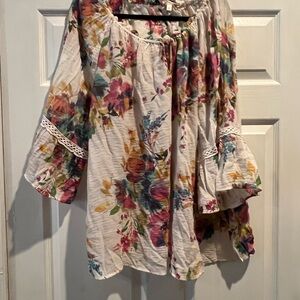 Spense Multicolor Floral Top